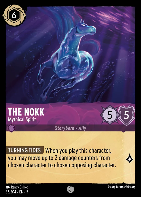 Il Nokk - Spirito Mitico — Disney Lorcana Personaggio card from Shimmering Skies