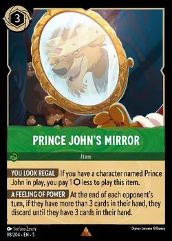Specchio del Principe Giovanni