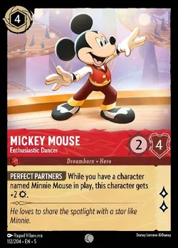 Topolino - Ballerino Entusiasta