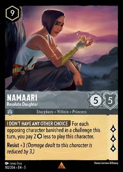 Namaari - Figlia Risoluta