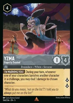 Yzma - Trattata Ingiustamente