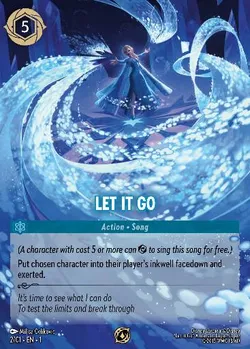 Let It Go — Sapphire Action from The First Chapter