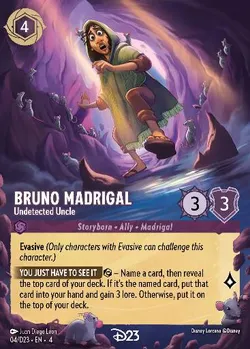Bruno Madrigal - Undetected Uncle — Amethyst Character from Ursula's Return