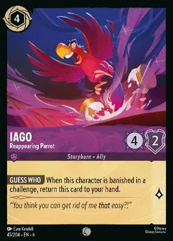 Iago - Pappagallo Ricomparso