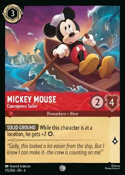 Topolino - Marinaio Coraggioso