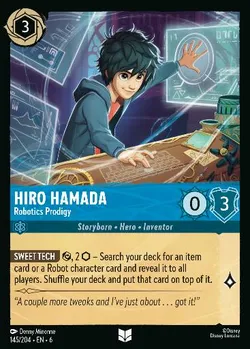 Hiro Hamada - Prodigio della Robotica