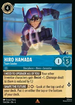 Hiro Hamada - Capo del Team