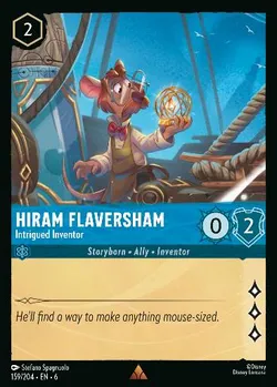 Hiram Flaversham - Inventore Incuriosito