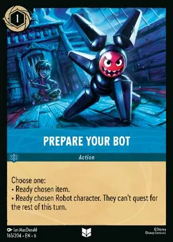 Prepara il tuo Robot