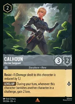 Calhoun - Sergente Marine