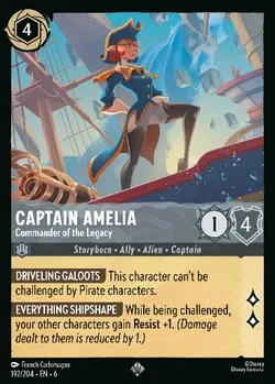 Capitano Amelia - Comandante della Legacy