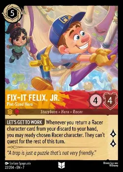 Felix Aggiustatutto Jr. - Tappetto Eroico