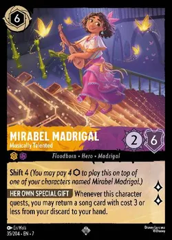 Mirabel Madrigal - Musicista Dotata