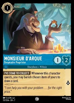 Monsieur D'Arque - Proprietario Spregevole
