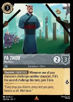 Fa Zhou - Eroe di Guerra