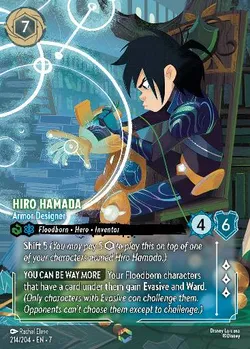 Hiro Hamada - Proggettista di Armature