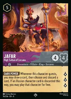 Jafar - Sommo Sultano di Lorcana