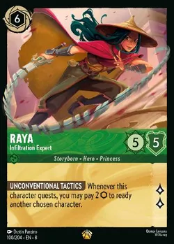 Raya - Esperta di Infiltrazioni