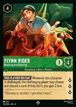 Flynn Rider - Entrato di Soppiatto