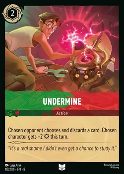 Undermine