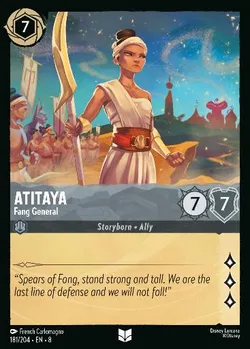 Atitāya - Generale di Zanna