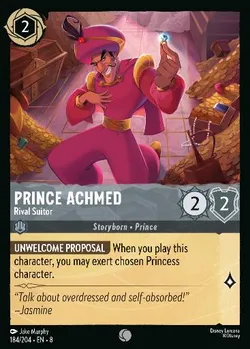 Principe Achmed - Pretendente Rivale