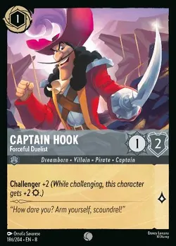 Capitan Uncino - Duellante Aggressivo