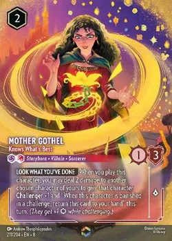 Madre Gothel - Che Sa Cosa È Meglio