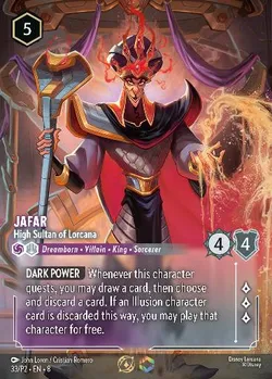 Jafar - Sommo Sultano di Lorcana
