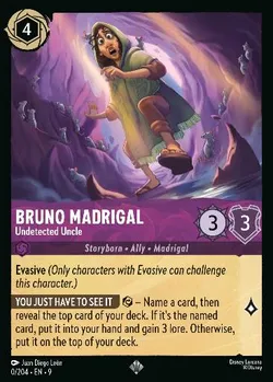 Bruno Madrigal - Zio Nascosto — Amethyst Personaggio from Fabled