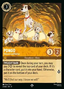 Pongo - Padre Determinato — Amber Personaggio from Fabled