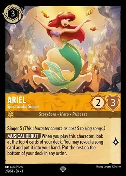 Ariel - Spectacular Singer — Amber Character from The First Chapter