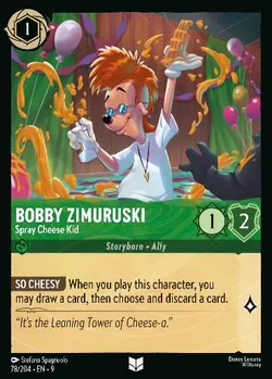 Bobby Zimuruski - Ragazzo del Gorgonzola Spray