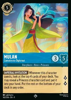 Mulan - Diplomatica Rispettosa