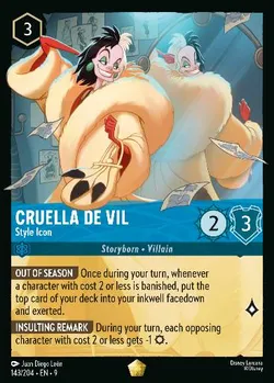 Crudelia De Mon - Icona di Stile