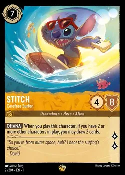 Stitch - Carefree Surfer