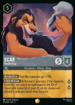 Scar - Finalmente Re