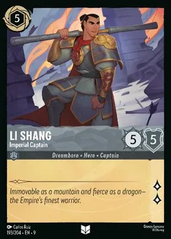 Li Shang - Capitano Imperiale