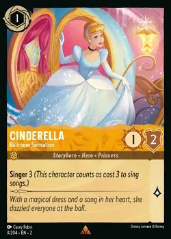 Cinderella - Ballroom Sensation — Amber Character from Rise of the Floodborn