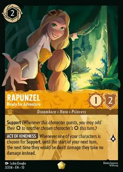 Rapunzel - Pronta per l'Avventura — Amber Personaggio from Whispers in the Well