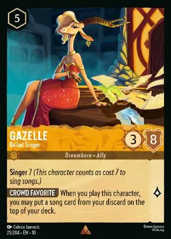 Gazelle - Cantante di Ballate