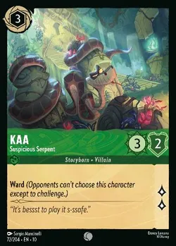 Kaa - Serpente Sospettoso