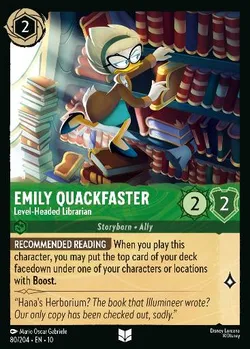 Emily Paperett - Bibliotecaria Scrupolosa