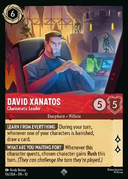 David Xanatos - Leader Carismatico