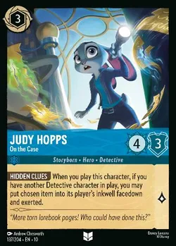Judy Hopps - Impegnata sul Caso