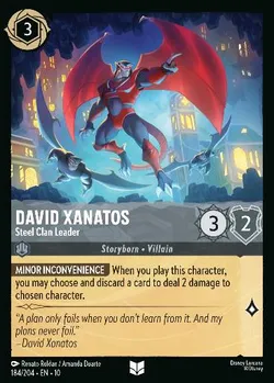 David Xanatos - Leader del Clan d'Acciaio