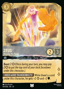 Zeus - Senza la Sua Scintilla