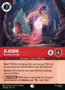 Aladdin - Alla Carica