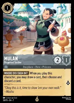 Mulan - Disguised Soldier