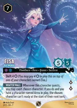 Elsa - Ice Maker — Amethyst-Sapphire Character from Archazia's Island